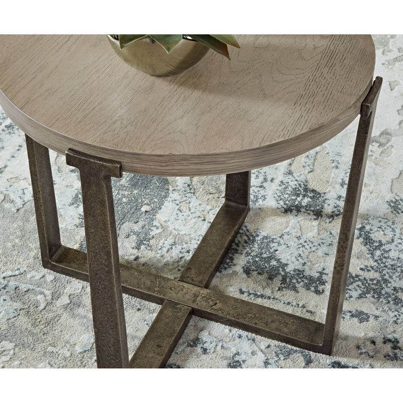Dalenville End Table Black/Gray/Brown/Beige - Signature Design by Ashley, 5 of 6
