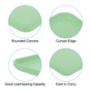 Unique Bargains PP Plastic Reusable Lightweight Durable Serving Tray 2 Pcs - 3 of 4