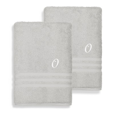 Linum Home Textiles 100% Turkish Cotton 2PC Denzi Bath Towel Set