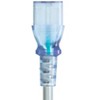 Monoprice Hospital-Grade Computer Power Cable / Cord - 6 Feet - Gray | Clear Plugs 10A 14 AWG (NEMA 5-15P to IEC-320-C13) - 4 of 4