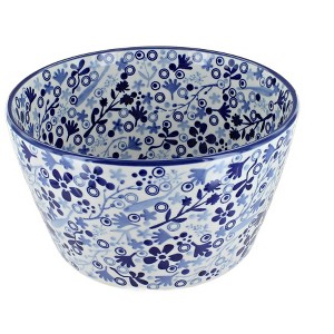 Blue Rose Polish Pottery M194 Manufaktura Medium Serving Bowl - 1 of 1