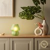 Next Glow Mushroom Lamp - Retro Funky Aesthetic LED White Table Lamp, Dimmable E26 Socket Bulb - 4 of 4