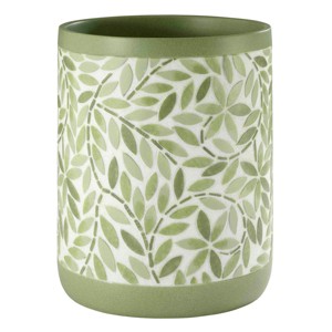Avanti Linens Stratford Green Wastebasket - 1 of 3