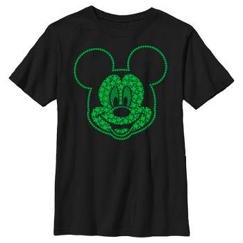 Boy's Disney Mickey Mouse Clover Big Smile T-Shirt