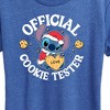 Women's - Lilo and Stitch - Christmas Official Cookie Tester Short Sleeve Graphic T-Shirt - 2 of 4