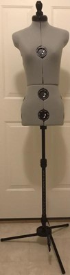 Dritz Large Twin-Fit Dress Form: Adjustable Sewing Mannequin for ...