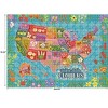 Soft Touch Flower Map Jigsaw Puzzle 1000pc - image 4 of 4