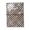 Unique Bargains Woven Plaid Passport Holder 1 Pc - 4 of 4