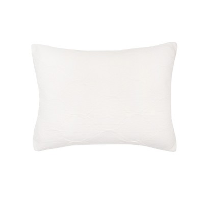 EY Essentials 20" x 26" Elaine Dove Cotton Standard Sham - Machine Washable