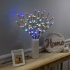 Northlight Set of 3 Pre-Lit Cherry Blossom Artificial Tree Branches 2.5' - Multicolor LED Lights - 2 of 4
