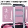 3 Piece Hardshell Luggage Suitcase Sets Hardside Carryon Luggage Set With 360 Degree Spinner Wheels For Travel (20"/24"/28") - 4 of 4