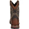 LIL' DURANGO Toddler Boys' Tan & Black Western Boot - 4 of 4