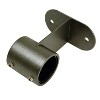 Versailles Indoor/Outdoor Stainless Steel Heavy Duty Curtain Tension Rod for Windows Graphite - 4 of 4