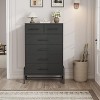 TackView Dresser for Bedroom, Drawer Dresser with Storage, Wooden Closet Storage Chest for Living Room, Bedroom, Entryway - 2 of 4