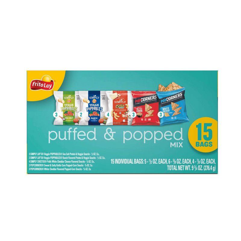 Frito-Lay Puffed &#38; Popped Mix - 9.75oz/15ct, 4 of 5