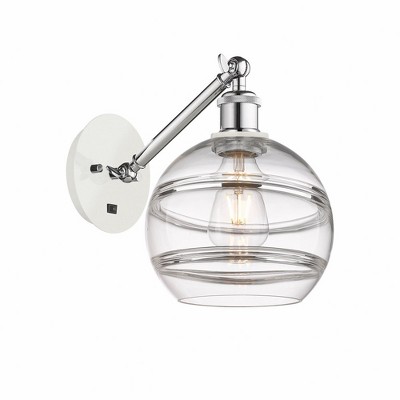 Rochester - 1 Light Arm Adjusts Up and Down Wall Sconce In Industrial Style-9.88 Inches Tall and 8 Inches Wide