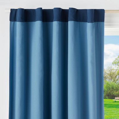 84&#34; Tonal Blackout Window Kids&#39; Panel Blue - Pillowfort&#8482;