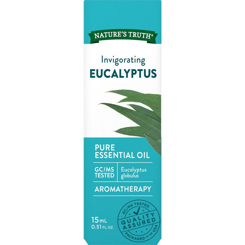 Nature&#39;s Truth Eucalyptus Aromatherapy Essential Oil - 0.51 fl oz, 1 of 9