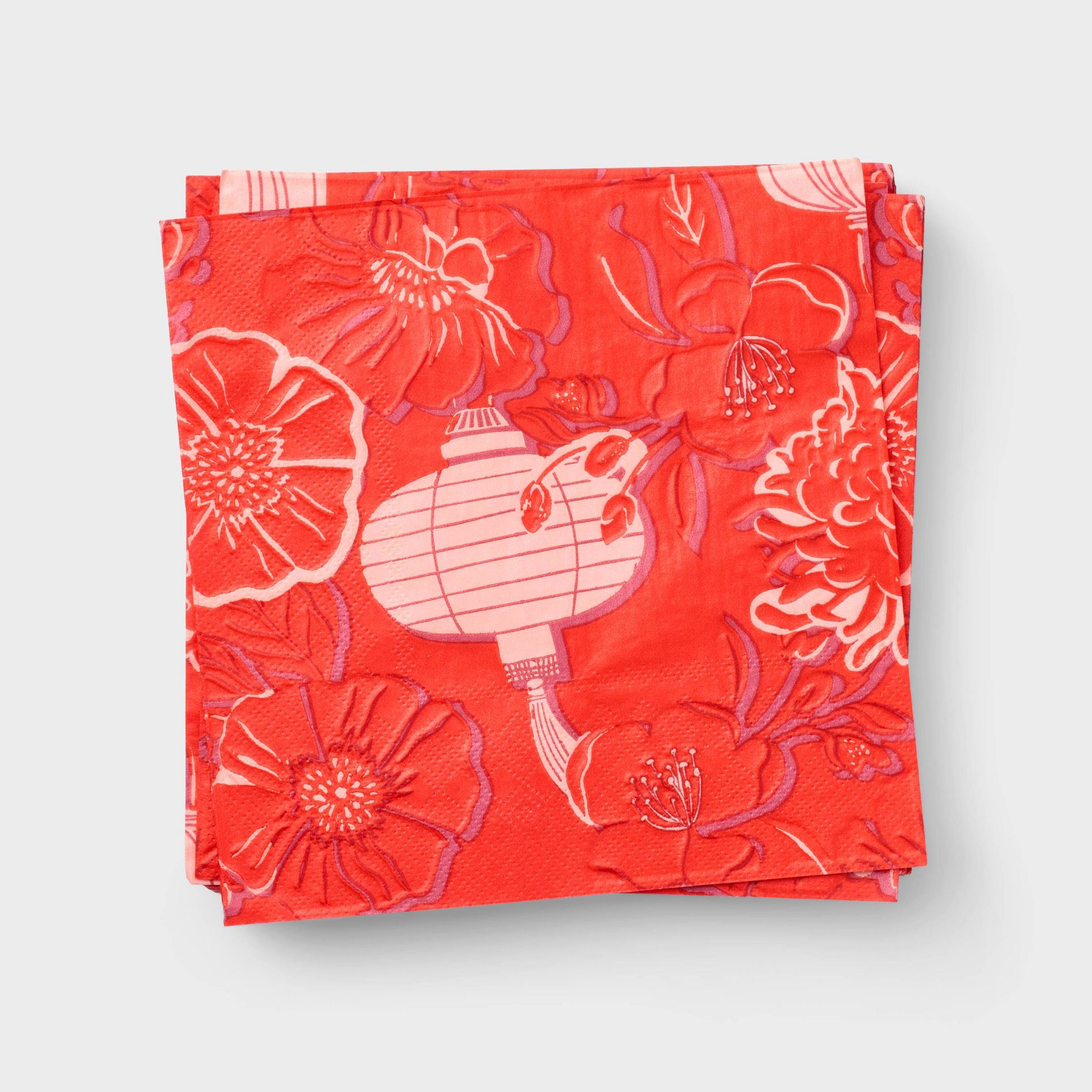 Lunar New Year Paper Party Napkins Red