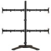Aghana Digitals Black Steel Monitor Mount with VESA 75/100, Adjustable Tilt/Swivel/Rotation, Cable - 4 of 4