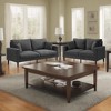 2-Piece Modern Corduroy Sofa Set with 3-Seater & 2-Seater Couches - 2 of 4