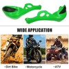Unique Bargains Universal Motorcycle Handlebars Green 1 Pair - 3 of 4