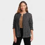 Women's Long Sleeve Quilted Jacket - Knox Rose™
