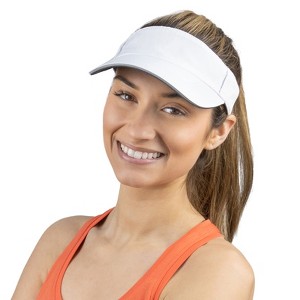 TrailHeads Women’s Sun Visor Hat - Summer Visors for Running, Tennis, Golf, Softball, Workouts - 1 of 4