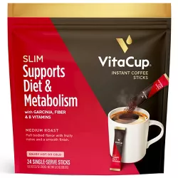 VitaCup Slim Blend Instant Medium Roast Coffee - 24ct