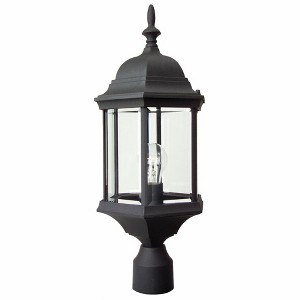 Craftmade Lighting CAST ALUMINUM 1 - Light Post Light in  Textured Black - 1 of 1