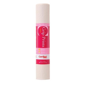 Con-Tact Grip Prints 5 ft. L X 12 in. W Almond Stone Non-Adhesive Shelf Liner (Case of 6) - 1 of 1