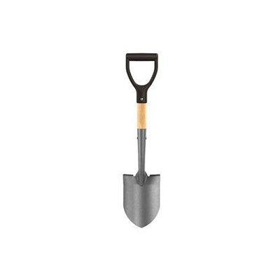 Bon Tool 84-674 Mini Round Shovel W/ 19-inch Wood Handle