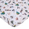 Disney Toy Story It's Play Time Blue, Green, Red, and Yellow, Woody and Buzz 4 Piece Toddler Bed Set - 3 of 4