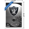 Trends International NFL Las Vegas Raiders – Logo 20 Framed Wall Poster Prints - 3 of 4