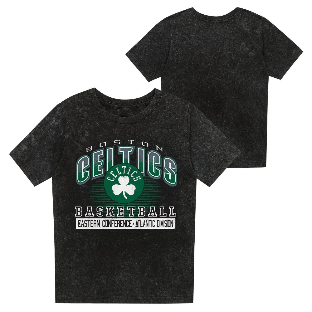 NBA Boston Celtics Youth Black T-Shirt - L