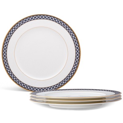 Noritake Blueshire Set of 4 Dinner Plates