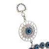Okuna Outpost Evil Eye Wall Hanging, Turkish Amulet Decoration (Blue Glass, 5 Inches) - 4 of 4
