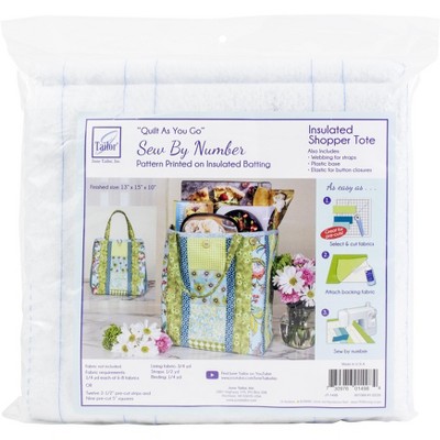 June Tailor Quilt As You Go Insulated Shopper's Tote
