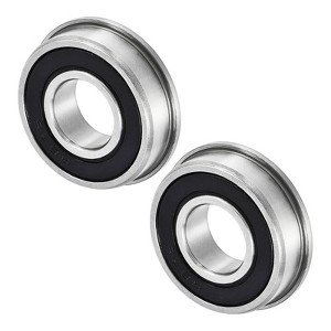 Unique Bargains Chrome Steel Durable Long-lasting Multipurpose Use Flanged Ball Bearing 2 1/2" x 1-1/8" x 5/16" - 1 of 4