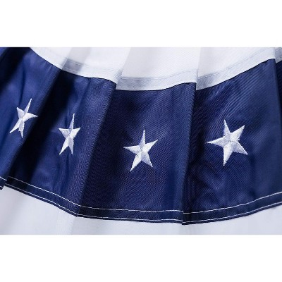 Evergreen Flag  Patriotic Bunting Medium