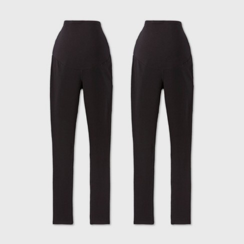 High-rise Under Belly Skinny Maternity Pants - Isabel Maternity By Ingrid &  Isabel™ Black : Target