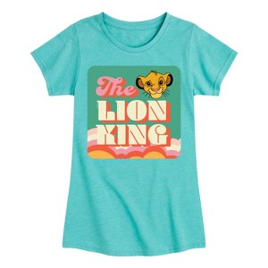 Girls' - Disney - Retro Styled Fitted Short Sleeve Graphic T-Shirt - 1 of 4