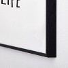 EnvyArt Cat Better Life Metal Framed Art Print - Deny Designs - 3 of 3