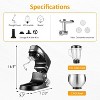 Heynemo 3-in-1 Multifunctional Stand Mixer,400W Kitchen Electric Mixer with 6 Speeds, Tilt-Head, 6.5QT Dough Mixer Machine, Dough Hook, Beater, Whisk - 3 of 4