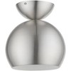 Livex Lighting Stockton 1 - Light Semi-Flush Mount in  Brushed Nickel/Polished Chrome - 3 of 3