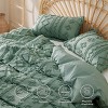 3 Pieces Boho Duvet Cover Set for All Seasons Soft Shabby Chic Embroidery Boho Bedding - 3 of 4