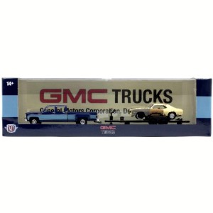 M2 Machines 1973 GMC Sierra 3500 & 1969 Chevrolet Camaro RS Auto Hauler R89 - 1 of 3