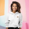 Dalix Rainbow Embroidered Fleece Cropped Hoodie Cold Fall Winter Women - 3 of 4