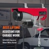 VEVOR 2200 lbs Attic Lift, 1600W 110V Electric Hoist with 14ft Wired Remote Control, 40ft Single Cable Lifting Height & Pure Copper Motor - 3 of 4