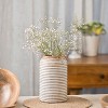 Mela Artisans Etchra Vase - Rustic White - 2 of 4